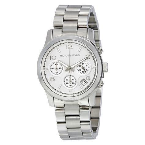 michael kors watch mk 5076|Michael Kors silver runway.